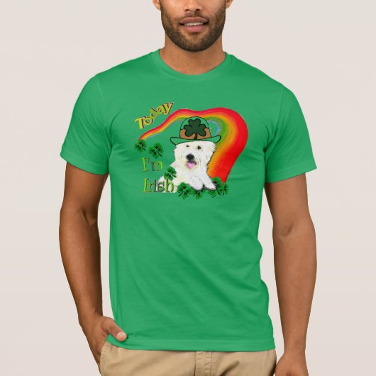 West Highland White Terrier St Pats T-shirt (Voorkant)