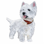 West Highland White Terrier Staand Fotobeeldje<br><div class="desc">Houdt je stropdas je oog op alles wat er gaande is? Zeker! Pas dit ontwerp aan met een naam of ander gevoel met het makkelijk te gebruiken Hulpmiddel van de Tekst! Koop voor jezelf of geef als een speciaal cadeau aan die Westie-liefhebbende vriend! Beschikbaar op kleding,  nieuwtjes en cadeautjes!</div>