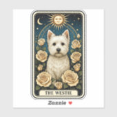 West Highland White Terrier Sticker (Vel)