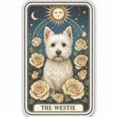 West Highland White Terrier Sticker (Voorkant)
