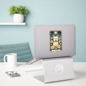 West Highland White Terrier Sticker (Laptop op bureau)