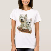West Highland White Terrier T-shirt (Voorkant)
