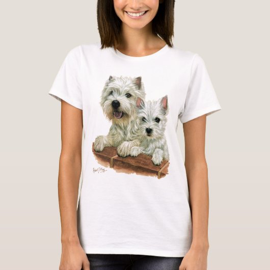 West Highland White Terrier T-shirt (Voorkant)