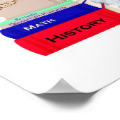 West Highland White Terrier Terug naar school Poster (Hoek)