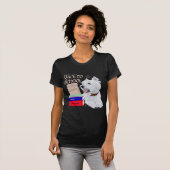 West Highland White Terrier Terug naar school T-shirt (Voorkant volledig)