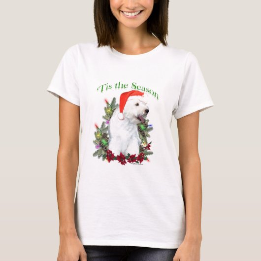 West Highland White Terrier ‘Tis T-shirt (Voorkant)