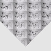 West Highland White Terrier Tissuepapier (Detail)