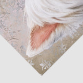 West Highland White Terrier Tissuepapier (Detail)