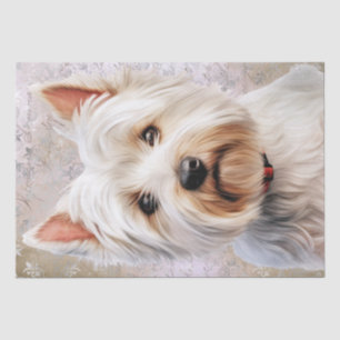 West Highland White Terrier Tissuepapier