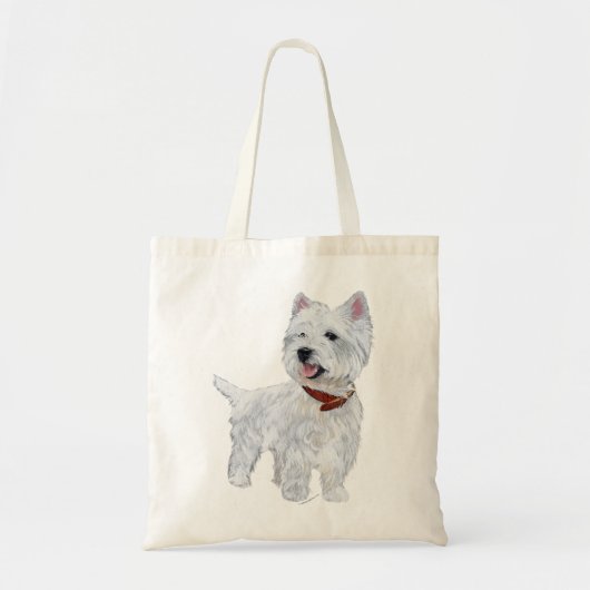 West Highland White Terrier Tote Bag (Voorkant)