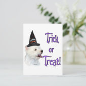 West Highland White Terrier truc Briefkaart (Staand voorkant)