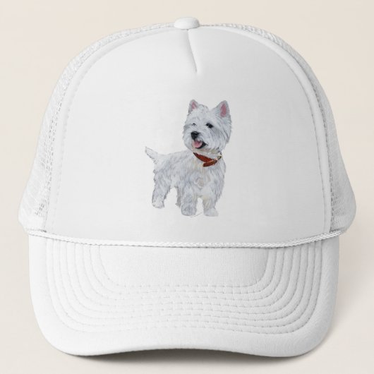West Highland White Terrier Trucker Pet (Voorkant)