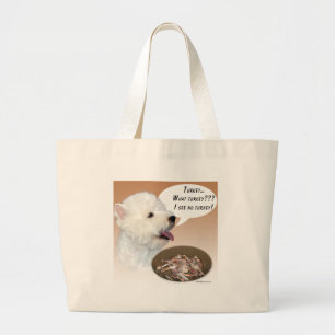 West Highland White Terrier Turkije Grote Tote Bag
