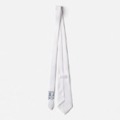 West Highland White Terrier Twins. Stropdas (Achterkant)