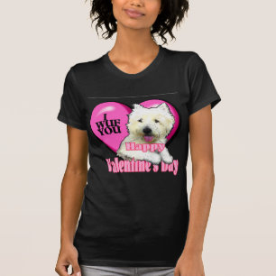 West Highland White Terrier Valentijns T-shirt