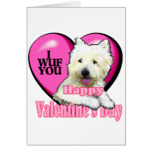 West Highland White Terrier Valentijnsdag
