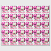 West Highland White Terrier Valentijnsdag Cadeaupapier (Vlak)