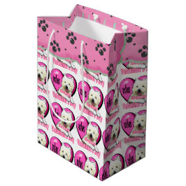 West Highland White Terrier Valentijnsdag Medium Cadeauzakje