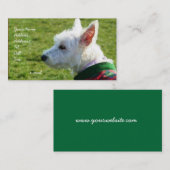 West Highland White Terrier visitekaartjes (Voorkant / Achterkant)