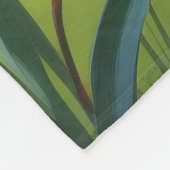 West Highland White Terriër Voorjaarsbloemen Fleece Deken (Hoek)