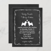 West Highland White Terrier Wedding Kaart (Voorkant / Achterkant)