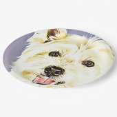 West Highland White Terrier, Westie, Dog, Puppy Papieren Bordje (Gekanteld)