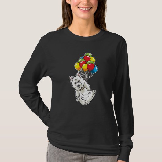 West Highland White Terrier Westie Gifts T-shirt (Voorkant)