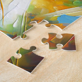 West Highland White Terrier (Westie) Hond Acryl Legpuzzel (Zijkant)