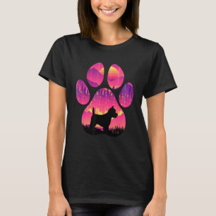 West Highland White Terrier Westie Paw mam pag T-shirt