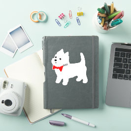 West Highland White Terrier Westie Pup Sticker