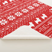 West Highland White Terriers Kerstmis Dogs Sherpa Deken (3/4)