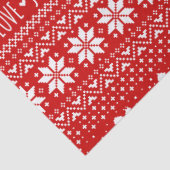 West Highland White Terriers Kerstmis Dogs Tissuepapier (Detail)