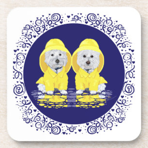 West Highland White Terriers Regen Onderzetter