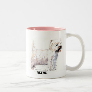 West Highland White Terriers Tweekleurige Koffiemok