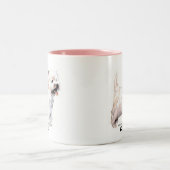 West Highland White Terriers Tweekleurige Koffiemok (Center)