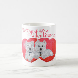 West Highland White Terriers Valentijn Koffiemok