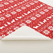 West Highland White Terriers | Westie Christmas Sherpa Deken (3/4)