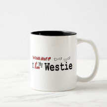 West Highland Witte Terriër (ik hou van) Mok