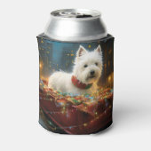 West Highland Witte Terriër Kerstfeest Blikjeskoeler