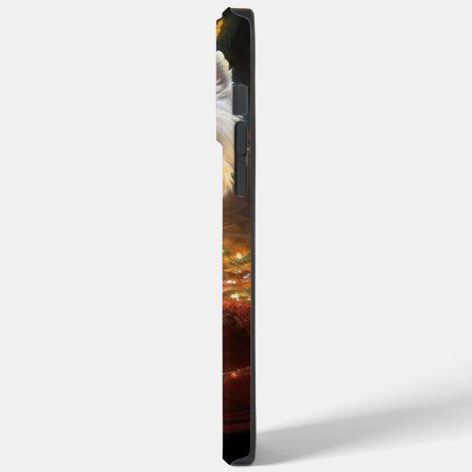 West Highland Witte Terriër Kerstfeest Case-Mate iPhone Case (Achterkant / Links)