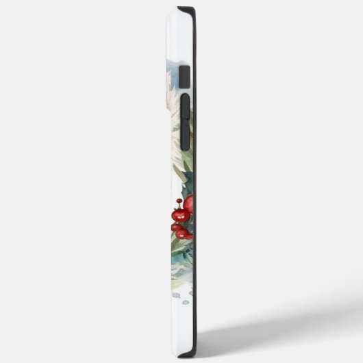 West Highland Witte Terriër Kerstkrans Case-Mate iPhone Case (Achterkant / Links)