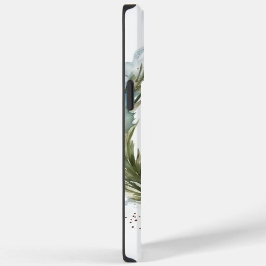 West Highland Witte Terriër Kerstkrans Case-Mate iPhone Case (Achterkant / Rechts)