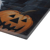 West Highland Witte Terriër Pompoen Halloween Snijplank (Hoek)