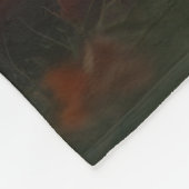 West Highland Witte Terriër Puppy Herfst Pompoen Fleece Deken (Hoek)