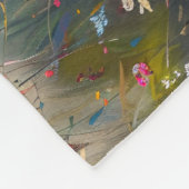 West Highland Witte Terriër Wildflower Fleece Deken (Hoek)