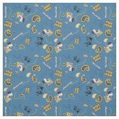 West Hill in het donker Blue Stof (Swatch)