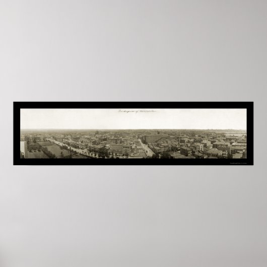 West Hoboken NJ Foto 1914 Poster (Voorkant)