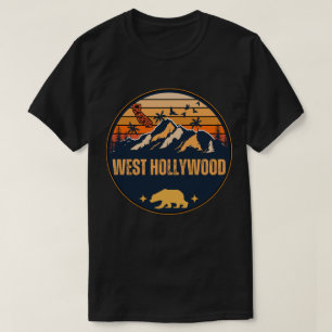 West Hollywood, Californië T-shirt