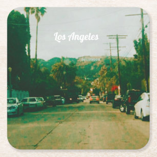 West Hollywood, Los Angeles, Californië Kartonnen Onderzetters