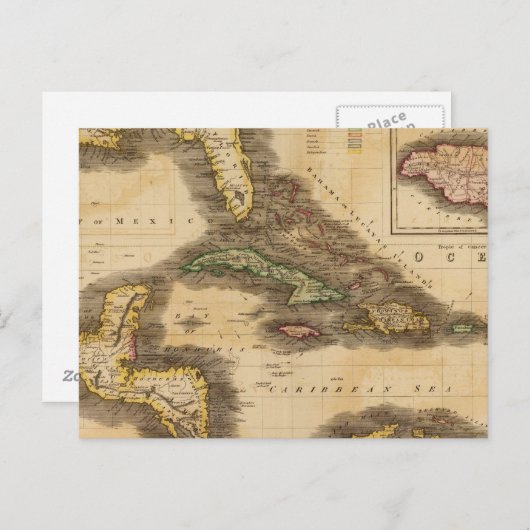 West-India Briefkaart (Voorkant / Achterkant)